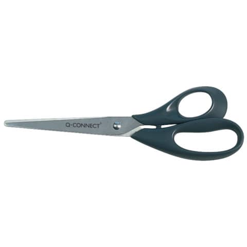 Schere, 21cm, rund, schwarz Q-CONNECT KF01227