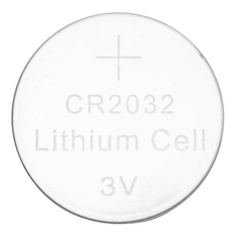 Knopfzellen-Batterie Lithium CR2032, 4 Stück Q-CONNECT KF15036