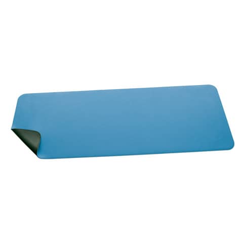 Schreibunterlage einrollbar, 80x30cm, Lederimitat, blau/grün SIGEL SA602