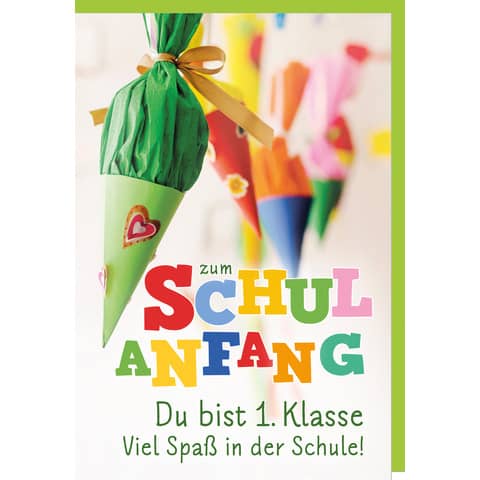 Schulanfangskarte Braun+ Company 5545-22138