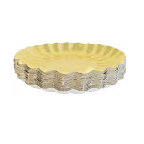 Weihnachtsteller, Ø20cm, gold  4890-0001