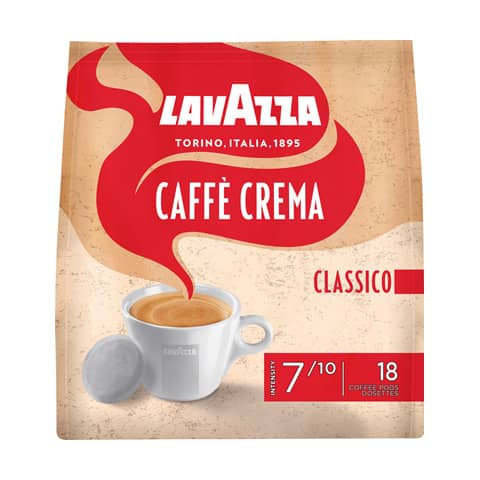 Kaffeepads Caffè Crema Classico, 18 Stück LAVAZZA 987380