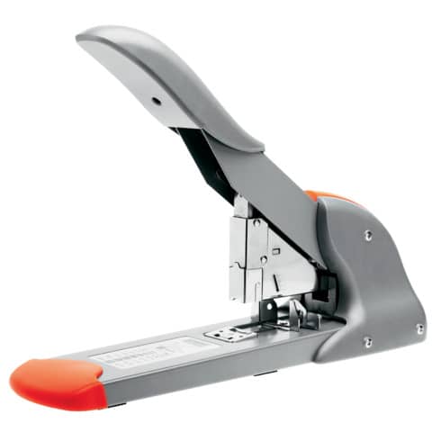 Blockheftgerät HD210, Metall, 210 Blatt, silber/orange RAPID 23633700