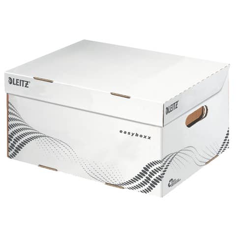 Archivkasten easyboxx S, 10kg, weiß LEITZ 6135-00-00