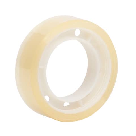 Klebeband, 12mmx10m, 12 Stück, transparent Q-CONNECT KF01784