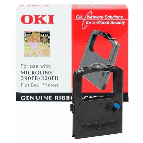 Farbbandkassette, Nylon, schwarz OKI 9002310/1038918