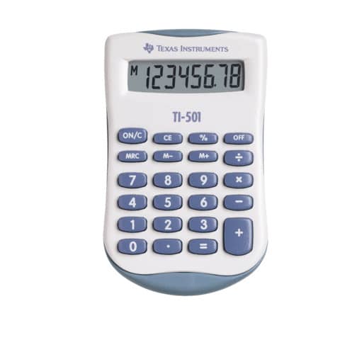 Rechner TI-501SV, 56 x 91 x 11cm TEXAS INSTRUMENTS 104914