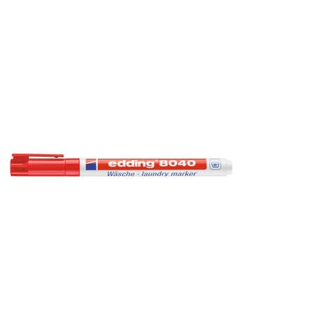 Wäschemarker 8040, 1mm, rot EDDING 48040002