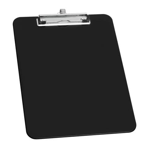 Klemmbrett mit Stiftehalter, A4, schwarz WEDO 576601