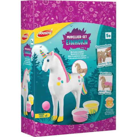 Modellier-Set Magische Tiere - Einhorn, 11-teilig JOUSTRA J41816