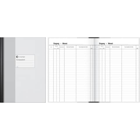 Posteingangsbuch Standard, A4, 96 Blatt COSWIG 86-1094603