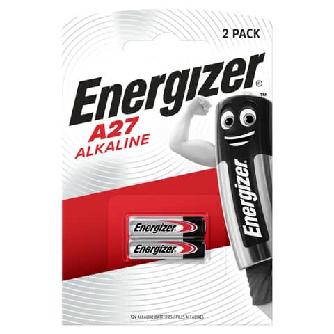 Batterie Alkali-Mangan, L828/A27/12 Volt, 2 Stück ENERGIZER E301536401