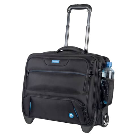 Business Laptop Trolley RPET BORNEO, schwarz LIGHTPAK 46215