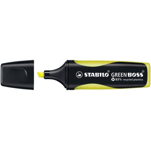 Textmarker GREEN BOSS®, 2-5mm, gelb STABILO 6070/24