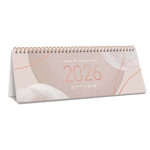 Tischkalender 2026 mit Aufsteller HÄFFT 9951-8