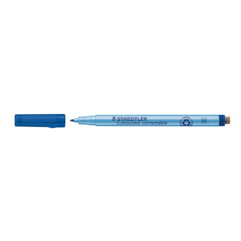 Folienstift Lumocolor® correctable, 1,0 mm, blau STAEDTLER 305 M-3