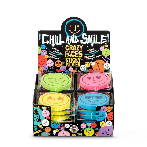 Haftnotiz Neon Chill & Smile, sortiert TRENDHAUS 966100