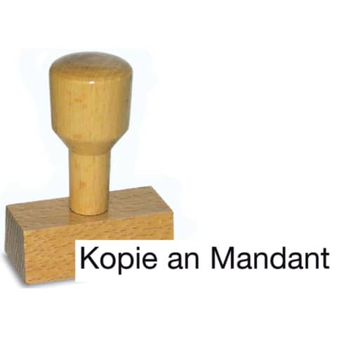 Stempel Kopie an Mandant  LST819