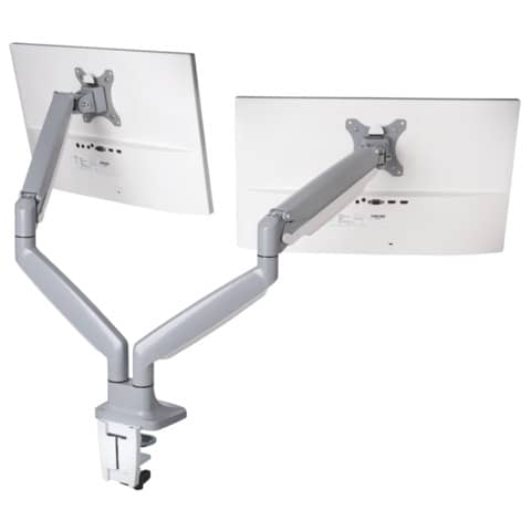 Bildschirmschwenkarm Dual SmartFit One-Touch 32", verstellbar, grau KENSINGTON K55471EU