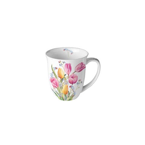 Kaffeebecher Tulips bouquet, 0,4l AMBIENTE 18417030