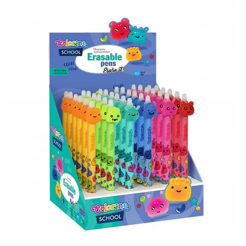 Display Tintenroller Jelly Heads, sortiert COLORINO 02701PTR