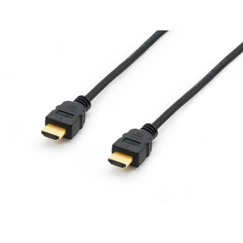 HDMI 1.4 Male to Male Cable, 3m, schwarz EQUIP 119353