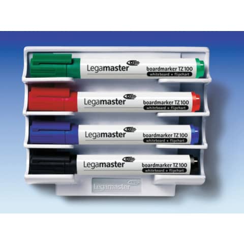 Whiteboard-Markerhalter, magnetisch, weiß LEGAMASTER 7-122000