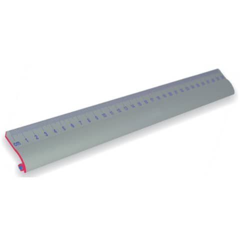 Lineal mit Rutschbremse, 30cm, Aluminium WEDO 525331