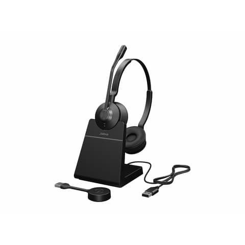 Headset Engage 55 SE Stereo, kabelgebunden, DECT, USB-A, schwarz JABRA 387701