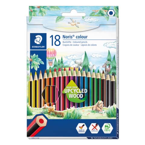 Farbstiftetui Noris® colour, 3mm, 18 Stück STAEDTLER 185 C18
