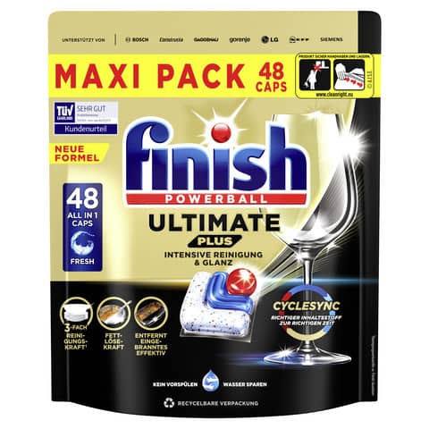 Geschirrspültabs Ultimate Plus All-in-1, 48 Stück FINISH 3278324