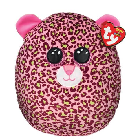 Plüschkissen Squish a Boo Leopard Giselle, 35cm TY 39199