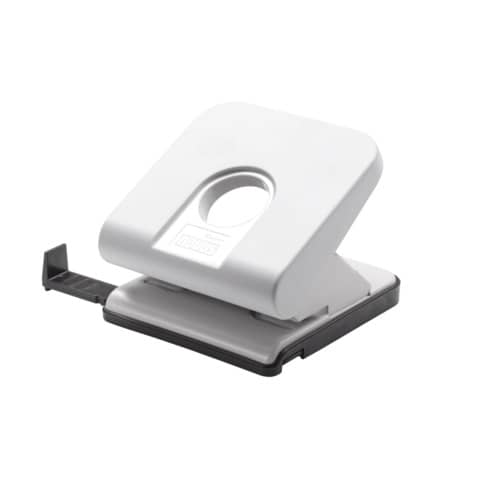 Locher Master grau/grau, mit Anschlagschiene NOVUS 025-0307