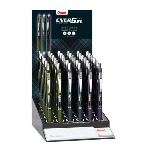 Tintenroller EnerGel Set, sortiert PENTEL BL77A2/LR7-3