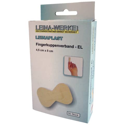 Fingerling 4,5x8cm 50 Stück   elastisch LEINA-WERKE 72202