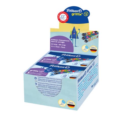 Tintenpatrone griffix® , 5 Stück, sortiert PELIKAN 300011368