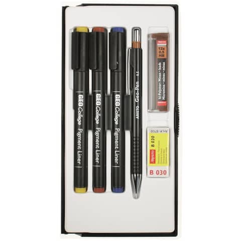 Pigmentliner Set, 0.3/0.5/0.7, Minen, Geo-Pen, B030 ARISTO AH80087