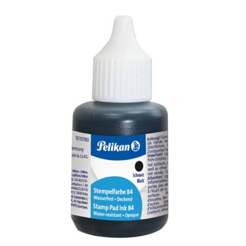 Stempelfarbe permanent, 30ml, schwarz PELIKAN 300004212