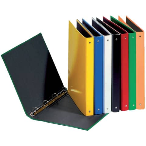 Ringbuch Basic Colours, A4, 4-Ring, sortiert PAGNA 20605-00