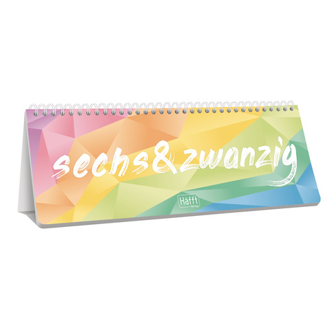 Tischkalender Büro&Freizeit 2026 HÄFFT 9955-0 128S. 29.7x11cm