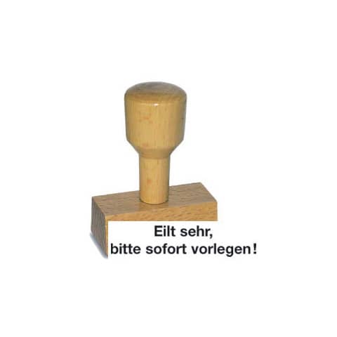 Stempel Eilt sehr sofort vorlegen  LST813