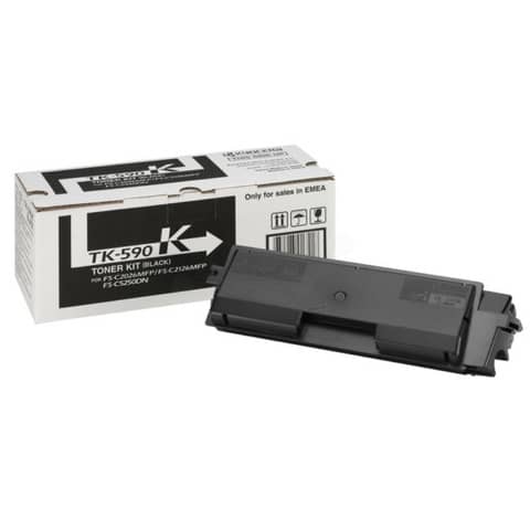 Lasertoner TK-590K schwarz KYOCERA-MITA TK590K