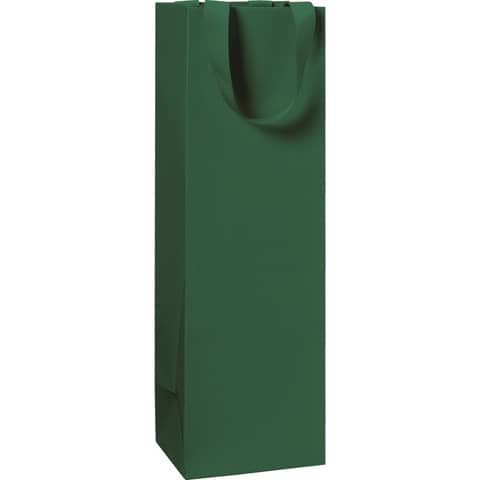Flaschentragetasche One Colour, 36x11x10,5cm, dunkelgrün STEWO 2546 7826 96