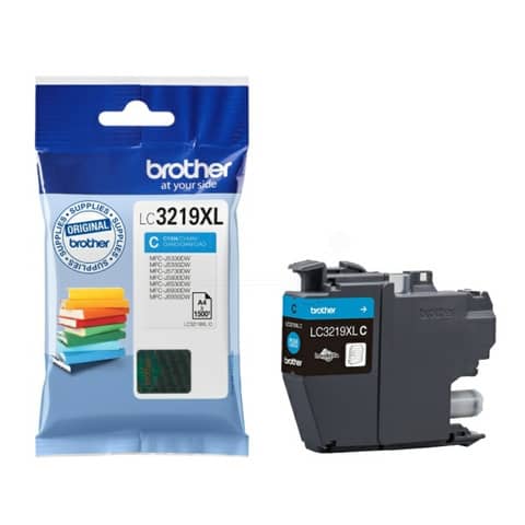 Inkjetpatrone, cyan BROTHER LC3219XLC