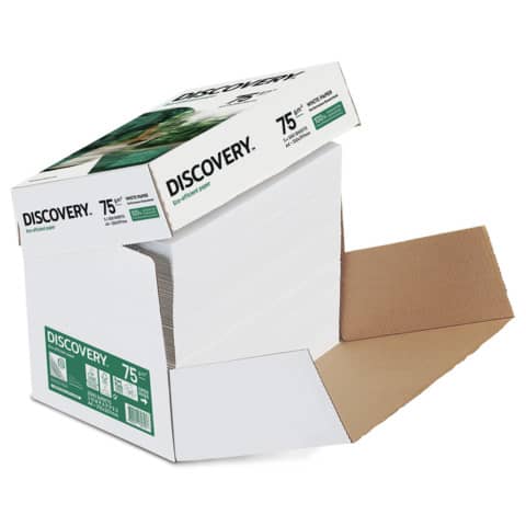 Kopierpapier, A4, 75g/m², 2500 Blatt, weiß DISCOVERY 834270A75S