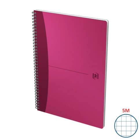 Spiralbuch Office Urban Mix, A4, 90 Blatt, kariert OXFORD 100101421