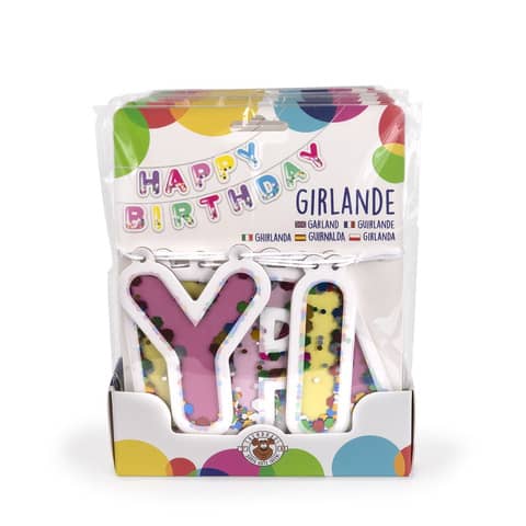 Girlande Happy Birthday TRENDHAUS 961785