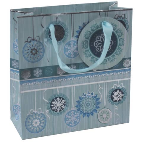 Weihnachts-Geschenktragetasche, 15x14,5x6cm, sortiert PBS 41443