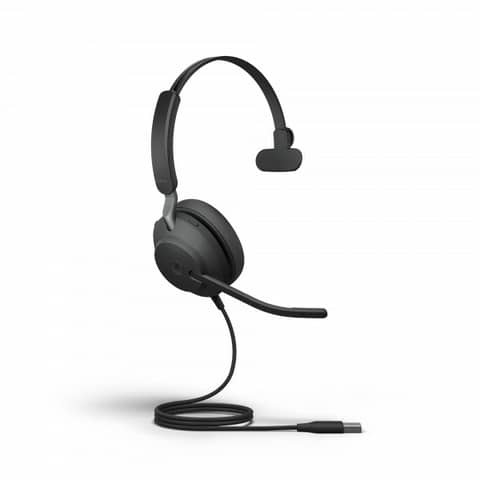 Evolve2 40 SE MS Mono, kabelgebunden, USB-A, schwarz JABRA 340339