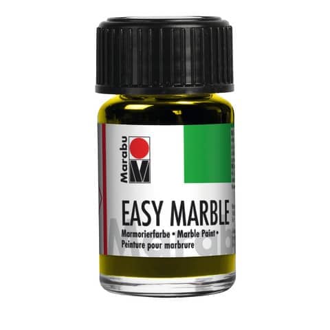 Marmorierfarbe Easy Marble, 15ml, zitronengelb MARABU 13050 039 020